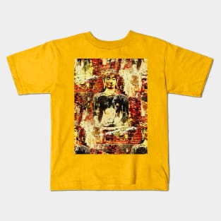 Ancient Buddha - Spiritual Leader Kids T-Shirt